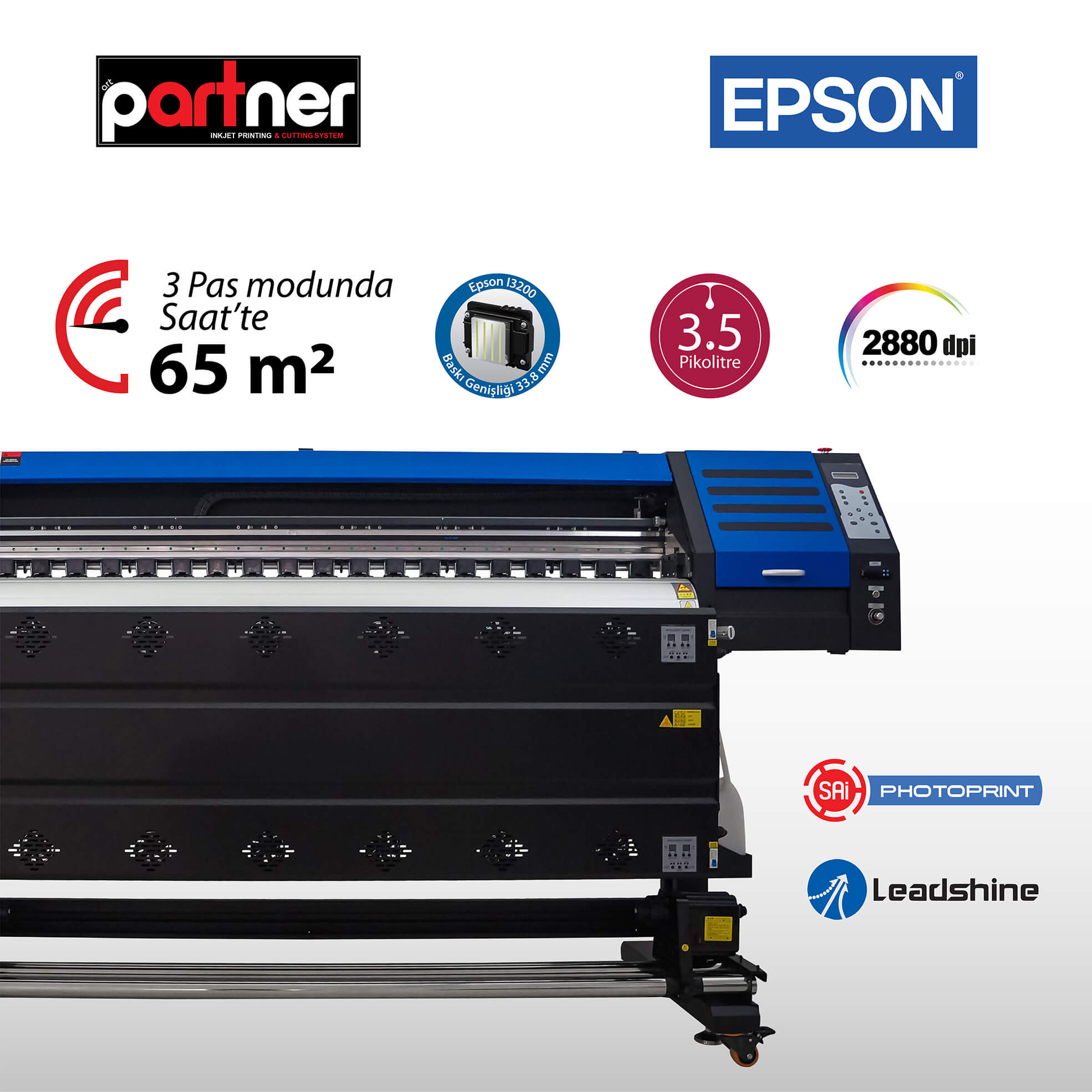 Partner Epson l3200 1803 (3 Kafalı Model)