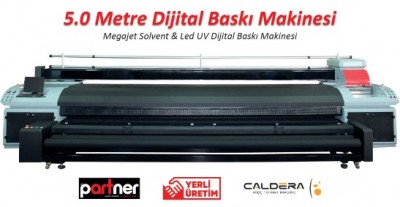 Mega Jet 5 Metre UV 16 Kafa / Konica 1024