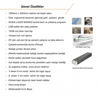 Partner 150x300 Yerli Lazer (150 Watt)