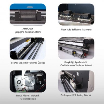 Partner Epson l3200 Rulo Led Uv (4 Kafalı Model)